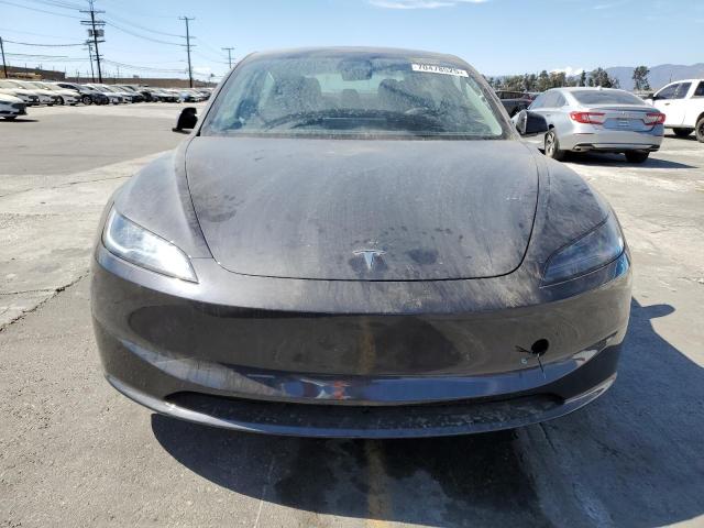 5YJ3E1EAXSF047966 - 2025 TESLA MODEL 3 CHARCOAL photo 5