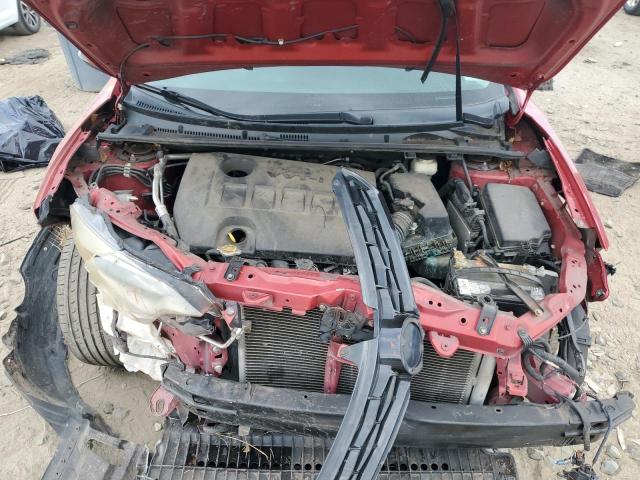 2T1BURHEXFC348596 - 2015 TOYOTA COROLLA L RED photo 11