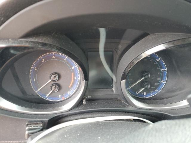 2T1BURHEXFC348596 - 2015 TOYOTA COROLLA L RED photo 9