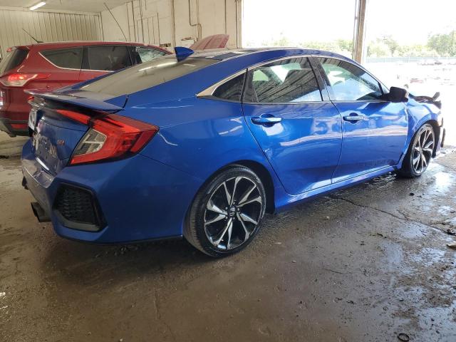 2HGFC1E59KH706220 - 2019 HONDA CIVIC SI BLUE photo 3