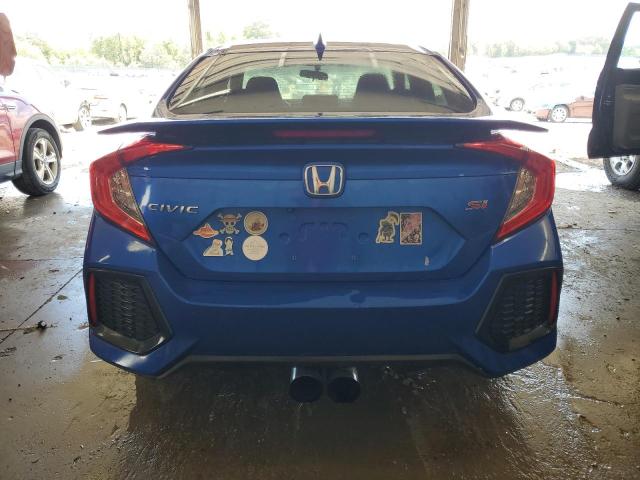 2HGFC1E59KH706220 - 2019 HONDA CIVIC SI BLUE photo 6