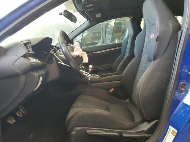 2HGFC1E59KH706220 - 2019 HONDA CIVIC SI BLUE photo 7