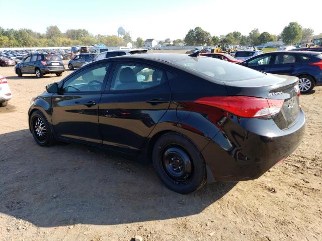 5NPDH4AE4DH277271 - 2013 HYUNDAI ELANTRA GLS BLACK photo 2