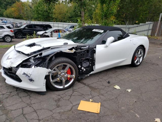 1G1YC3D71E5128429 - 2014 CHEVROLET CORVETTE STINGRAY 2LT WHITE photo 1