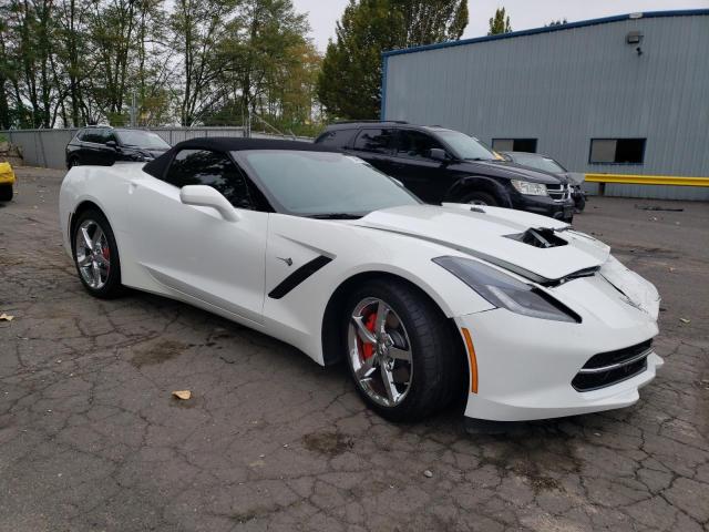 1G1YC3D71E5128429 - 2014 CHEVROLET CORVETTE STINGRAY 2LT WHITE photo 4