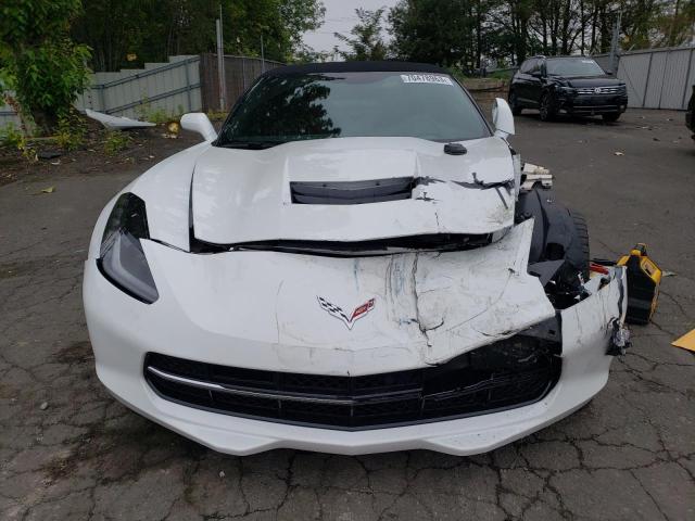 1G1YC3D71E5128429 - 2014 CHEVROLET CORVETTE STINGRAY 2LT WHITE photo 5