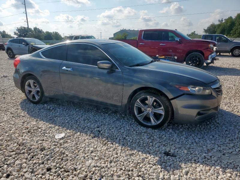 1HGCS2B80CA000912 - 2012 HONDA ACCORD EXL GRAY photo 4