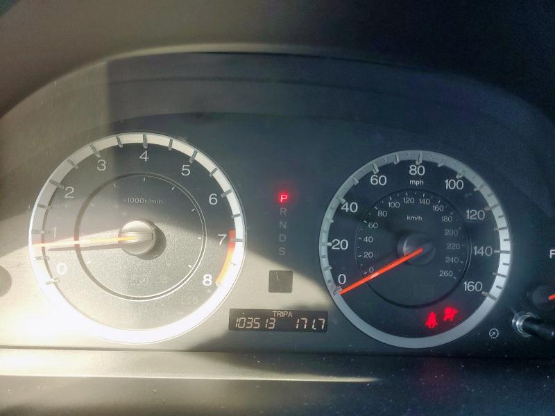 1HGCS2B80CA000912 - 2012 HONDA ACCORD EXL GRAY photo 9