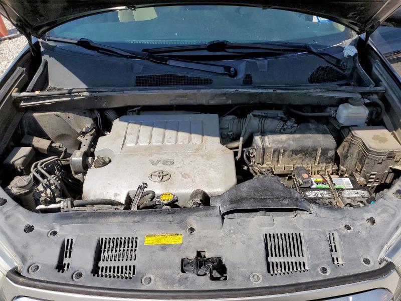 5TDZK3EH1CS076135 - 2012 TOYOTA HIGHLANDER BASE Czarny zdjęcie 12