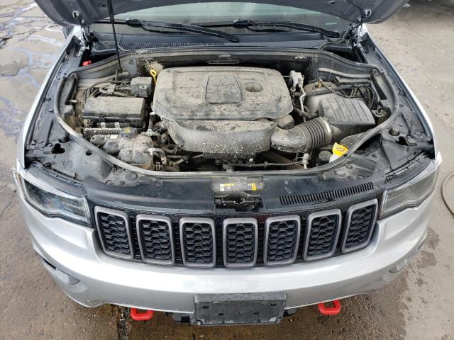 1C4RJFLG6MC874907 - 2021 JEEP GRAND CHER TRAILHAWK Արծաթագույն լուսանկար 12