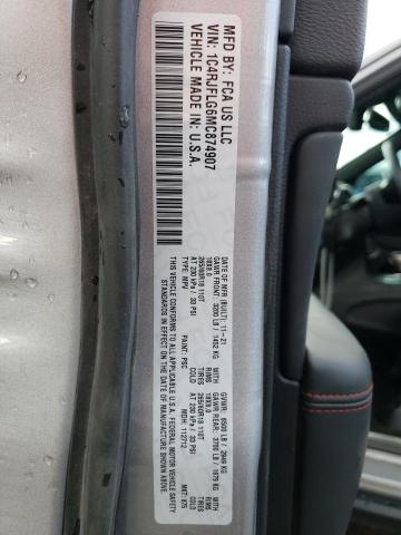 1C4RJFLG6MC874907 - 2021 JEEP GRAND CHER TRAILHAWK Արծաթագույն լուսանկար 13