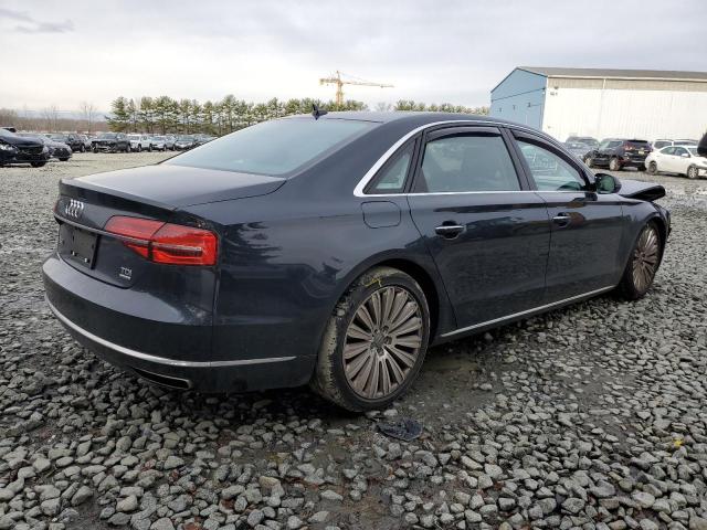 WAU3MAFD0FN011221 - 2015 AUDI A8 L TDI QUATTRO BLUE photo 3