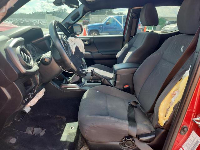 5TFCZ5AN0KX165549 - 2019 TOYOTA TACOMA DOUBLE CAB Красный фото 7
