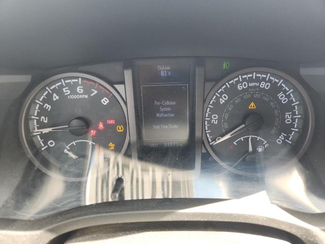 5TFCZ5AN0KX165549 - 2019 TOYOTA TACOMA DOUBLE CAB Красный фото 9