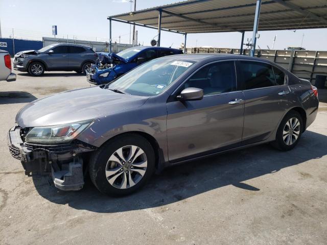 1HGCR2F34EA186533 - 2014 HONDA ACCORD LX GRAY photo 1
