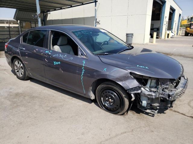 1HGCR2F34EA186533 - 2014 HONDA ACCORD LX GRAY photo 4