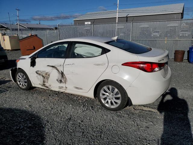 5NPDH4AE0DH243098 - 2013 HYUNDAI ELANTRA GLS WHITE photo 2