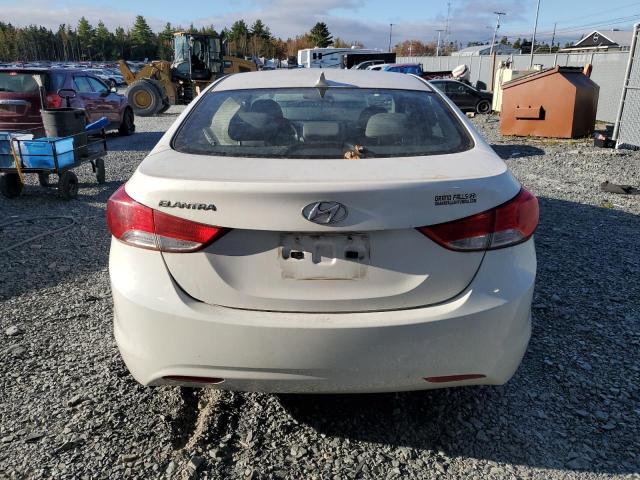 5NPDH4AE0DH243098 - 2013 HYUNDAI ELANTRA GLS WHITE photo 6