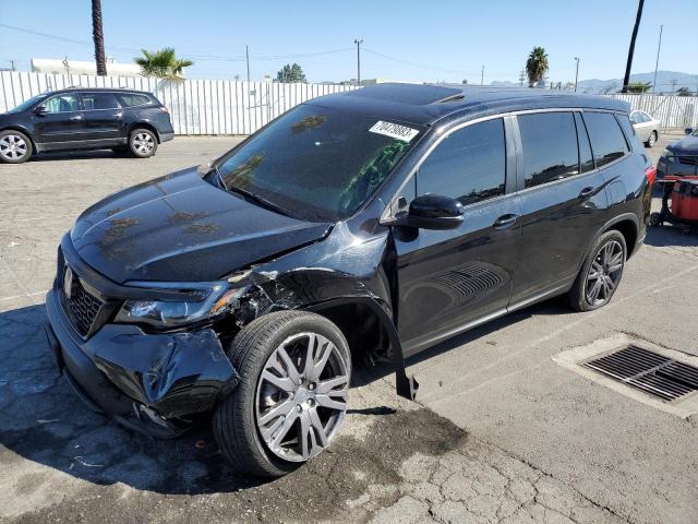 5FNYF7H53MB011477 - 2021 HONDA PASSPORT EXL შავი ფოტო 1