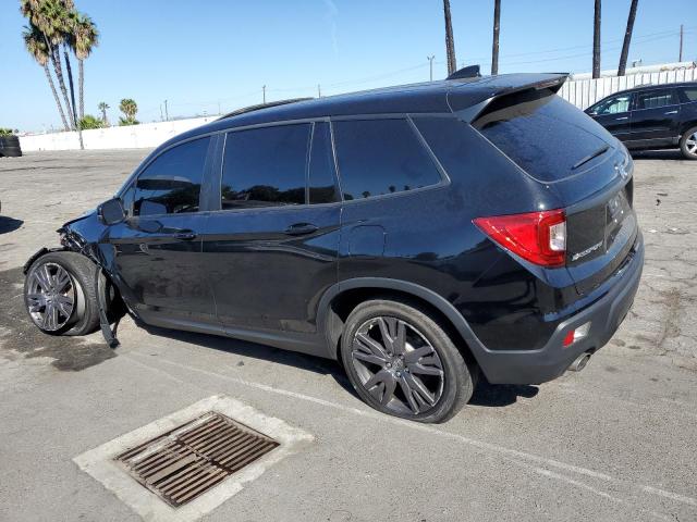 5FNYF7H53MB011477 - 2021 HONDA PASSPORT EXL შავი ფოტო 2