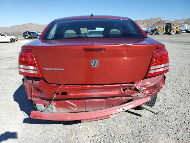 1B3LC46K78N685313 - 2008 DODGE AVENGER SE RED photo 6