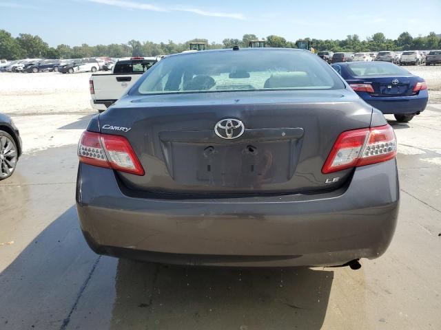 4T4BF3EK1BR154734 - 2011 TOYOTA CAMRY BASE GRAY photo 6