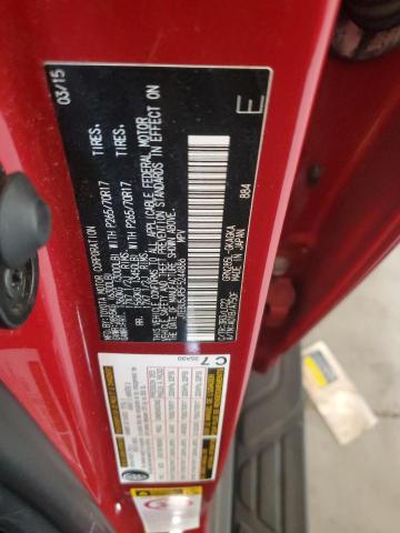 JTEBU5JR5F5244886 - 2015 TOYOTA 4RUNNER SR5/SR5 PREMIUM წითელი ფოტო 13