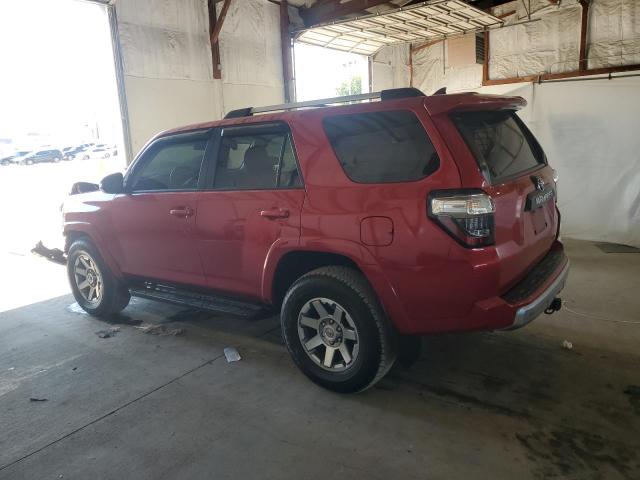 JTEBU5JR5F5244886 - 2015 TOYOTA 4RUNNER SR5/SR5 PREMIUM წითელი ფოტო 2