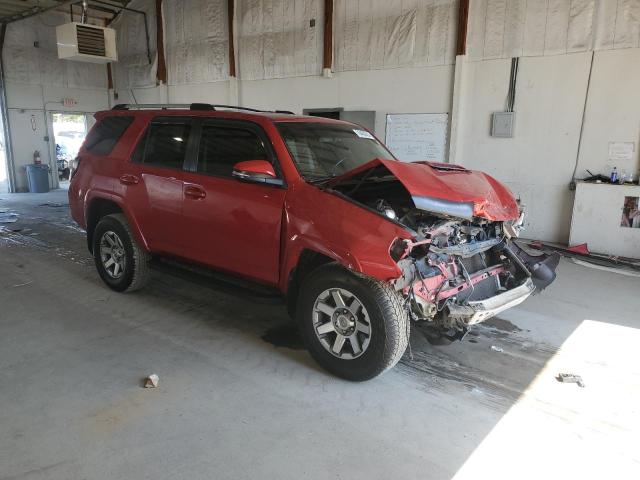 JTEBU5JR5F5244886 - 2015 TOYOTA 4RUNNER SR5/SR5 PREMIUM წითელი ფოტო 4
