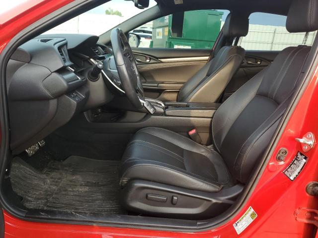 SHHFK7H9XKU220717 - 2019 HONDA CIVIC SPORT TOURING أحمر صورة 7