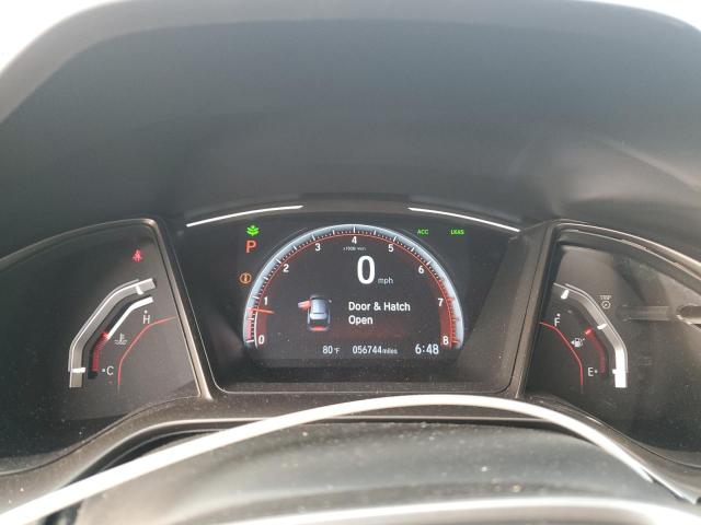 SHHFK7H9XKU220717 - 2019 HONDA CIVIC SPORT TOURING أحمر صورة 9