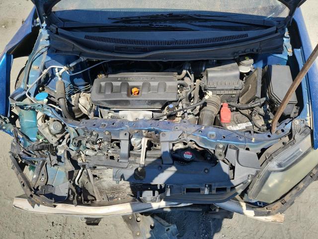 19XFB2F8XCE052051 - 2012 HONDA CIVIC EX BLUE photo 11