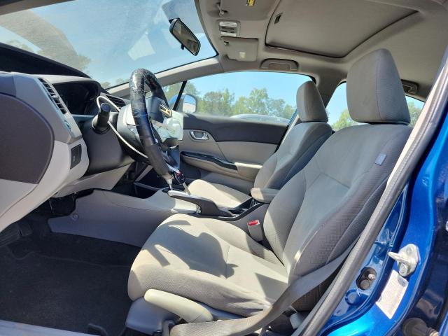 19XFB2F8XCE052051 - 2012 HONDA CIVIC EX BLUE photo 7