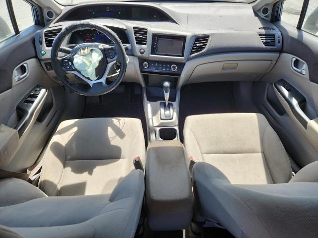 19XFB2F8XCE052051 - 2012 HONDA CIVIC EX BLUE photo 8