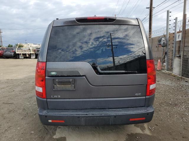SALAD24496A400751 - 2006 LAND ROVER LR3 SE GRAY photo 6