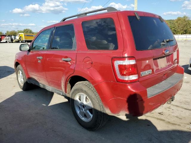 1FMCU9DG1BKA76147 - 2011 FORD ESCAPE XLT RED photo 2