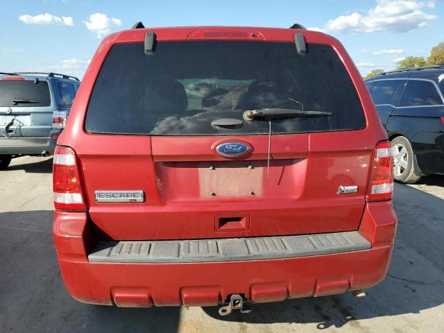 1FMCU9DG1BKA76147 - 2011 FORD ESCAPE XLT RED photo 6