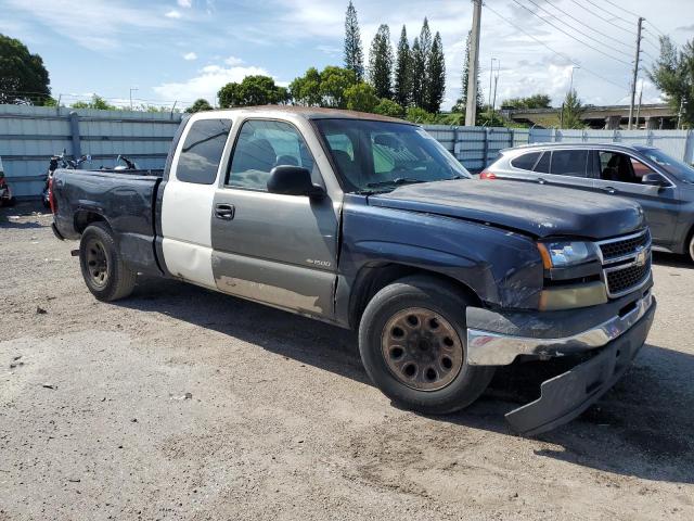 1GCEC19X66Z227782 - 2006 CHEVROLET SILVERADO C1500 BLUE photo 4