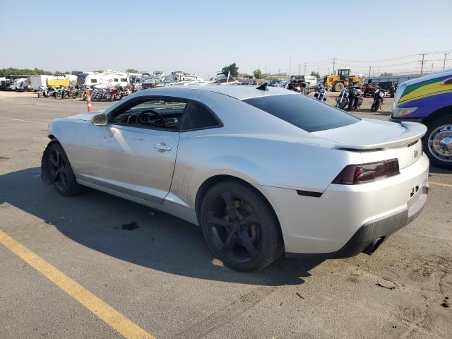 2G1FH1EJ2F9232357 - 2015 CHEVROLET CAMARO SS SILVER photo 2