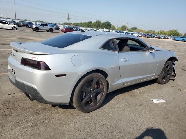 2G1FH1EJ2F9232357 - 2015 CHEVROLET CAMARO SS SILVER photo 3