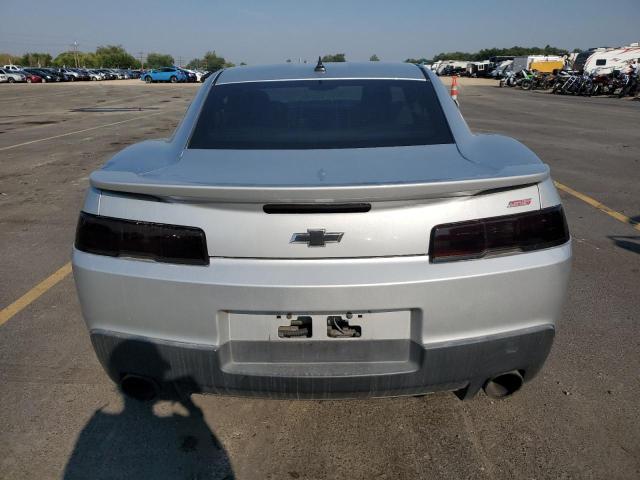 2G1FH1EJ2F9232357 - 2015 CHEVROLET CAMARO SS SILVER photo 6