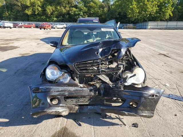 WDBRF54H76A889660 - 2006 MERCEDES-BENZ C 280 BLACK photo 5
