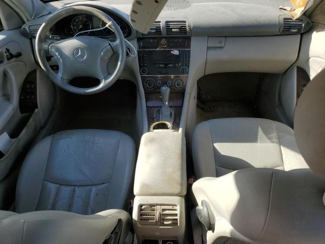 WDBRF54H76A889660 - 2006 MERCEDES-BENZ C 280 BLACK photo 8