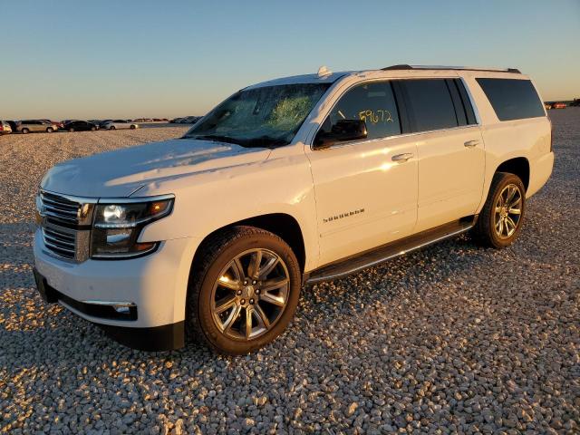 1GNSCJKC4KR325429 - 2019 CHEVROLET SUBURBAN C1500 PREMIER WHITE photo 1