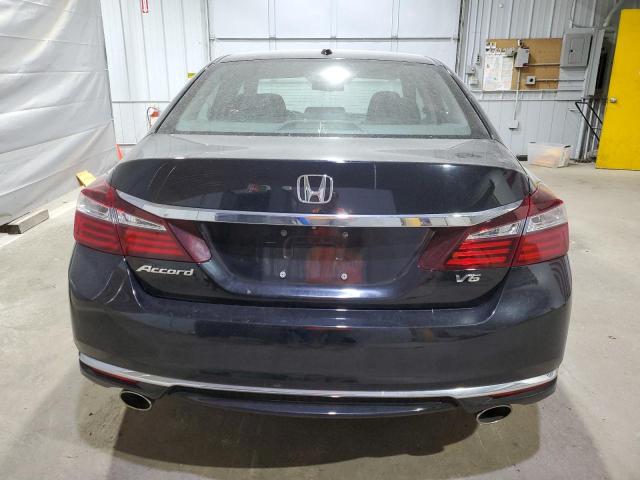 1HGCR3F06HA042787 - 2017 HONDA ACCORD EXL BLACK photo 6