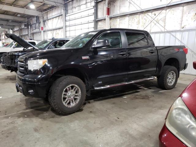 5TFDY5F18AX120192 - 2010 TOYOTA TUNDRA CREWMAX SR5 BLACK photo 1