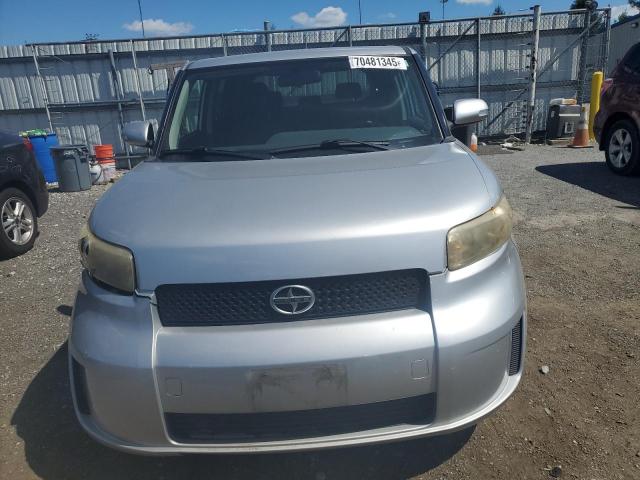 JTLKE50E581050454 - 2008 TOYOTA SCION XB SILVER photo 5
