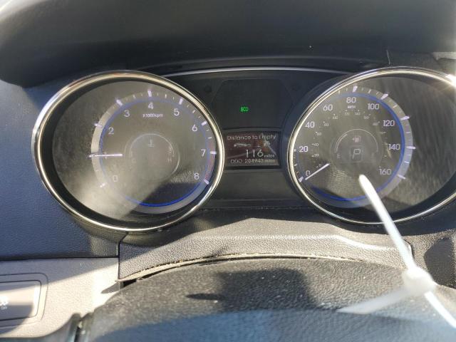 5NPEC4AC9CH367354 - 2012 HYUNDAI SONATA SE SILVER photo 9