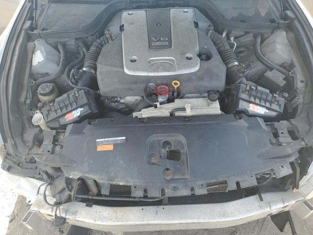 JNKCV64E38M114102 - 2008 INFINITI G37 BASE SILVER photo 11