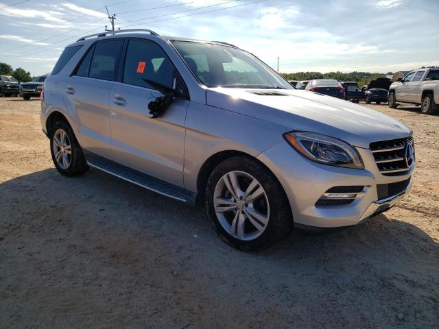 4JGDA5HB2EA328647 - 2014 MERCEDES-BENZ ML 350 4MATIC SILVER photo 4